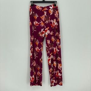 SESOIRE Floral-Print Woven Pajama Bottoms